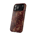 Burgundy Leopard